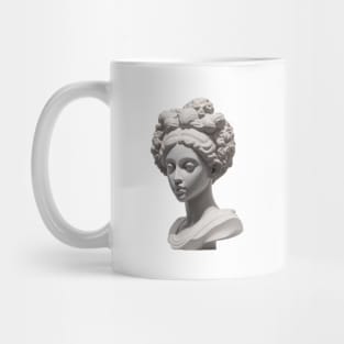 Greek woman statue Mug